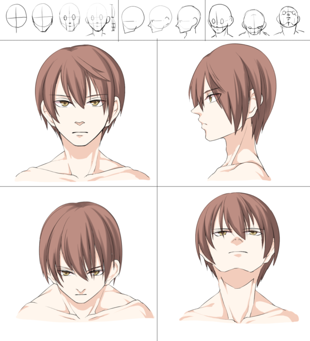 顔の描き方４つ