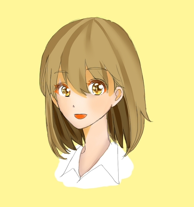 華やかな表情