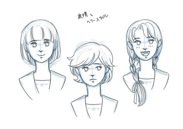表情＆ヘアースタイル