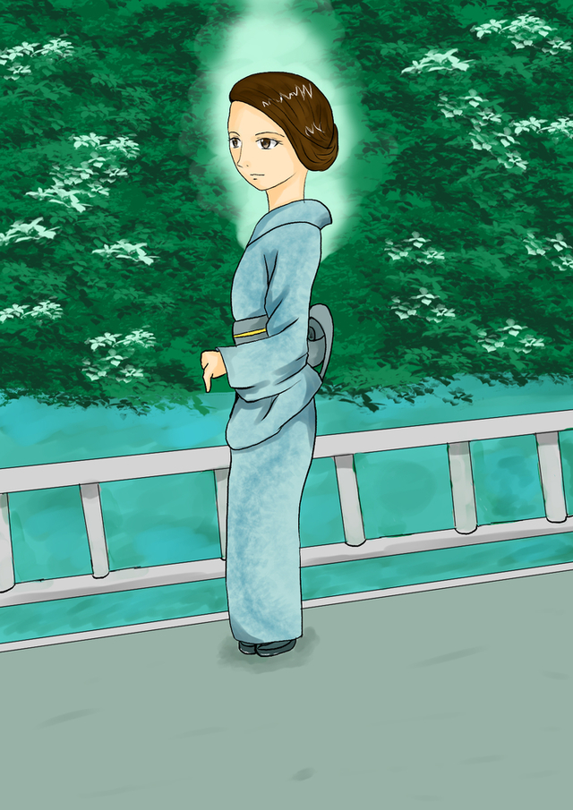 着物（衣紋を抜く1‐2）