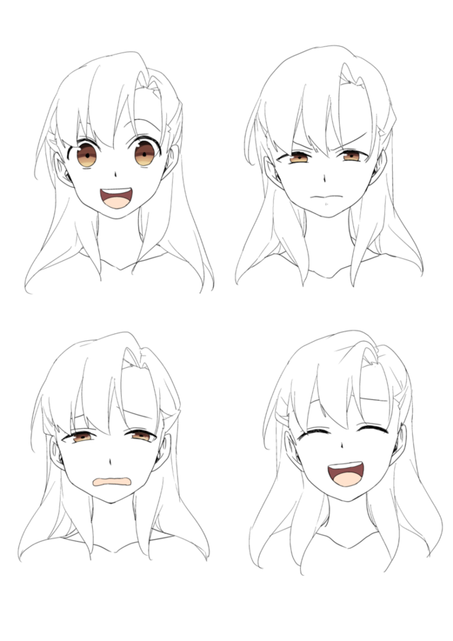 表情の描き方イラレポ