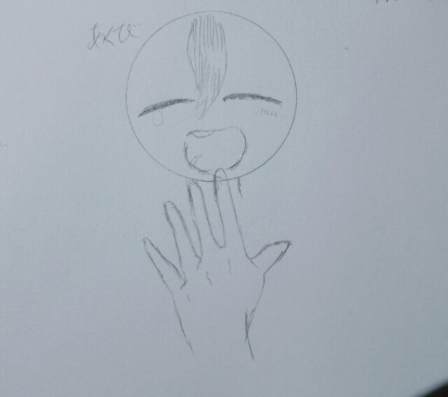 表情（あくび）
