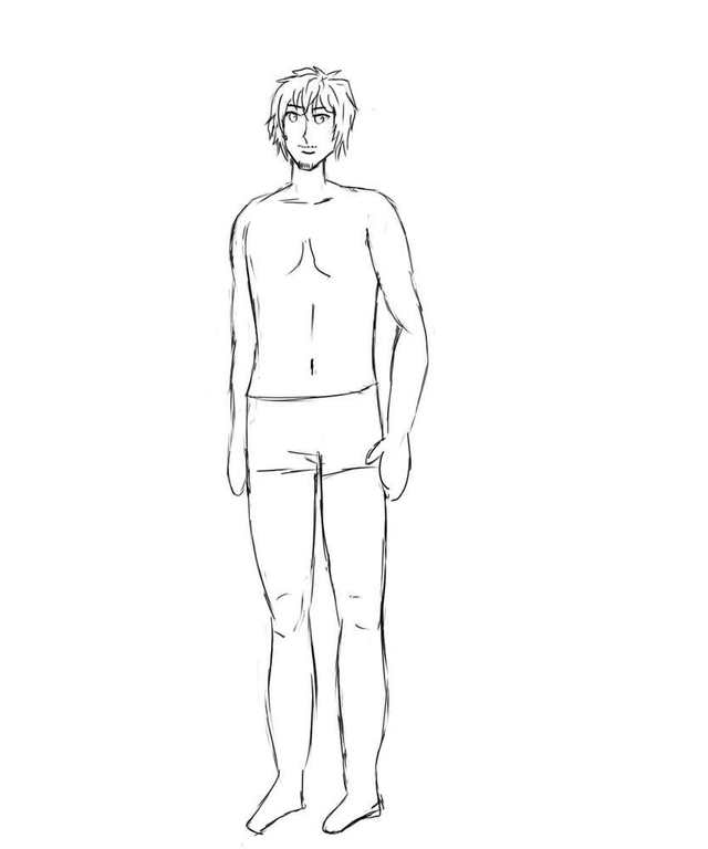 男性の練習