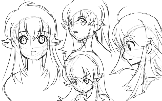 女の子　顔
