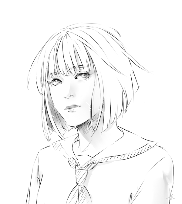 髪２