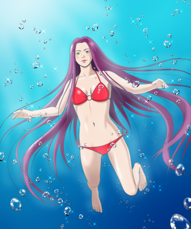 泡や水中など水の描き方イラレポ