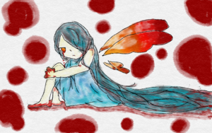 ×夜霞紅×